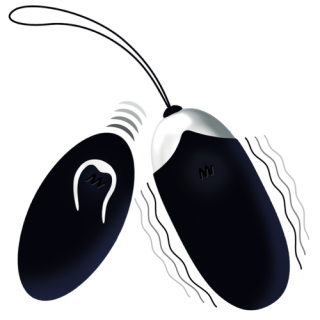 INTENSE FLIPPY ll EGG REMOTE CONTROL BLACK HUEVO VIBRADOR