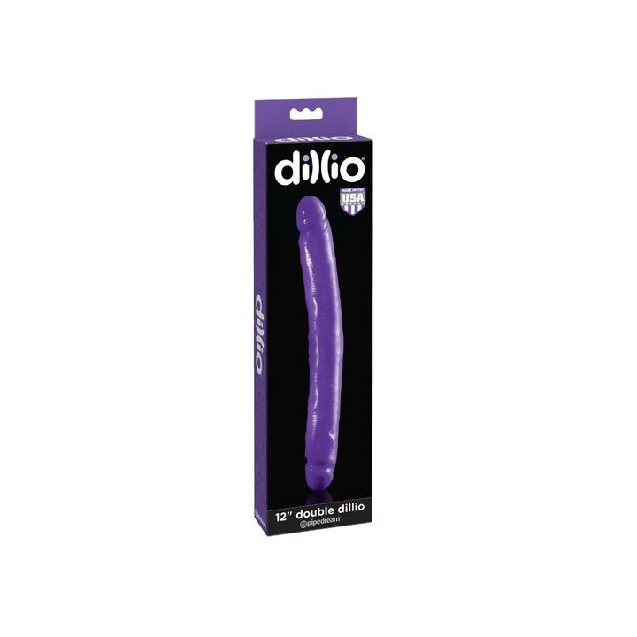 DILLIO 12" DOUBLE DILLIO PENE DOBLE PENETRACIÓN 30.5CM.