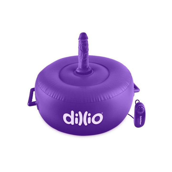DILLIO VIBRATING INFLATABLE HOT SEAT ASIENTO HINCHABLE VIBRADOR