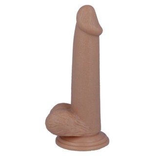 MR INTENSE 10 FLEXIBLE REALISTIC COCK PENE CON VENTOSA 18 X 3.4 CM.