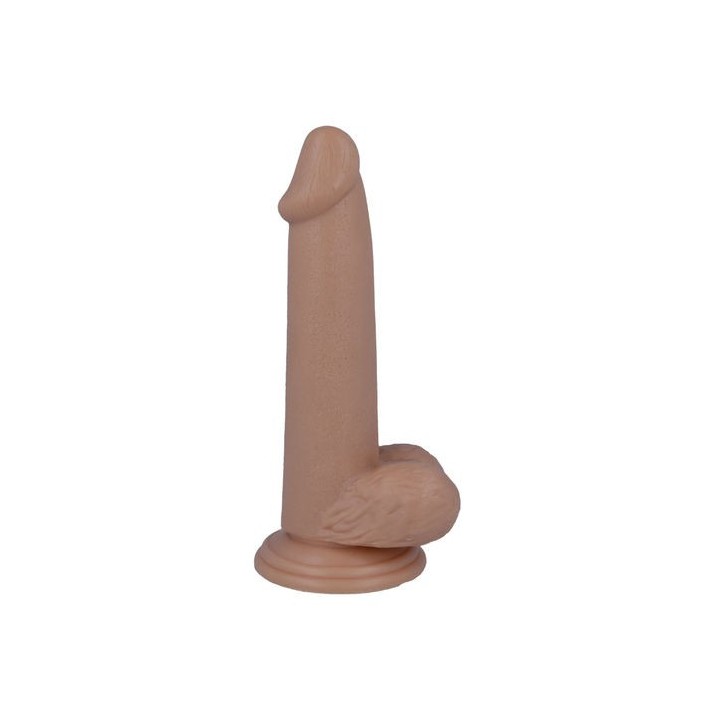 MR INTENSE 10 FLEXIBLE REALISTIC COCK PENE CON VENTOSA 18 X 3.4 CM.