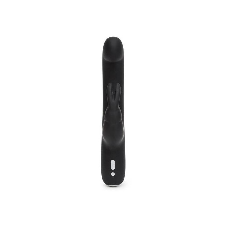 HAPPY RABBIT G-SPOT SLIM BLACK VIBRADOR PUNTO G SILICONA USB