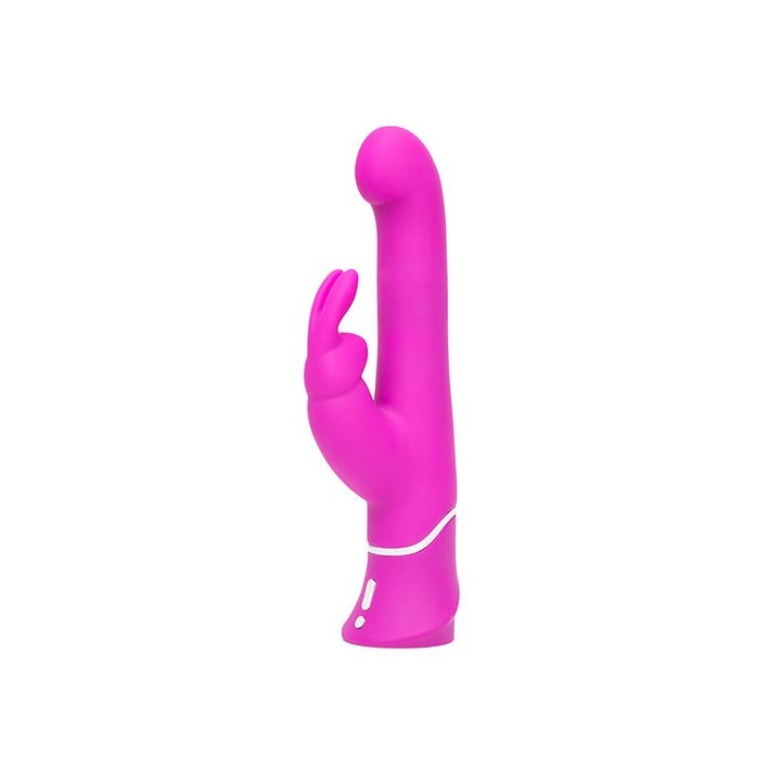 HAPPY RABBIT BEADED G-SPOT VIBRATOR CON BOLAS GIRATORIAS USB