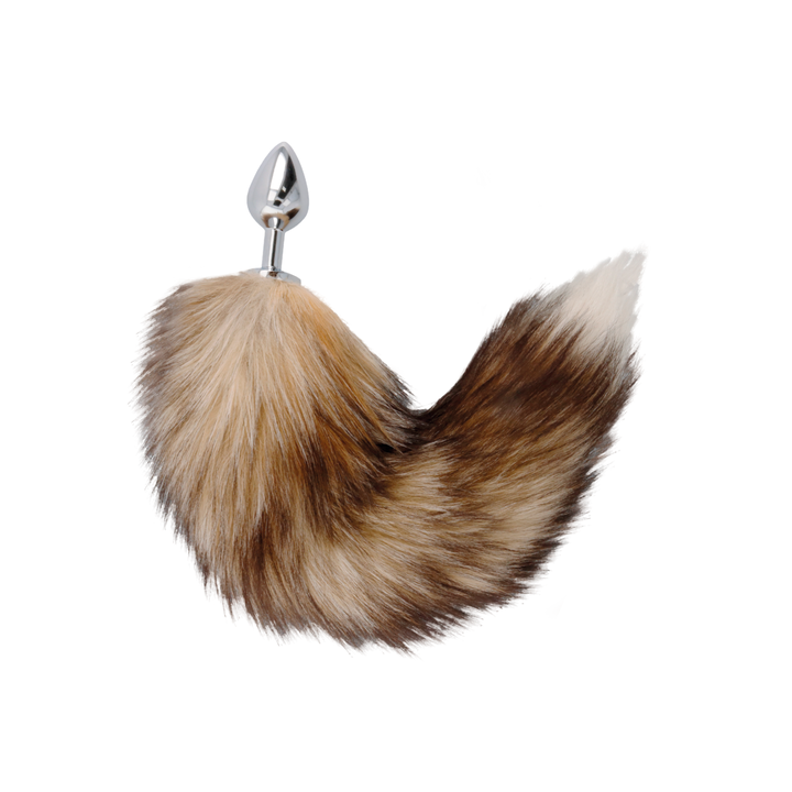 DARKNESS TAIL BUTT PLUG SILVER CON COLA agotado temporalmente