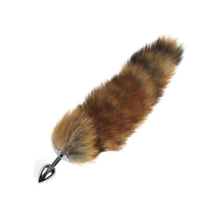 SECRET PLAY TAIL BUTT PLUG METAL COLA ZORRO 6CM.