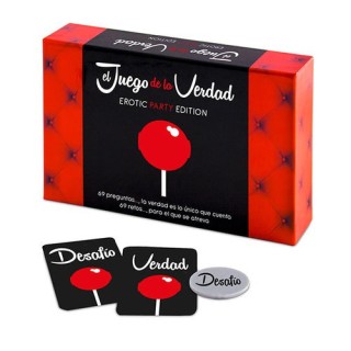 EROTIC PARTY EDITION EL JUEGO DE LA VERDAD PARA TRES O MÁS AMIGOS (ES)