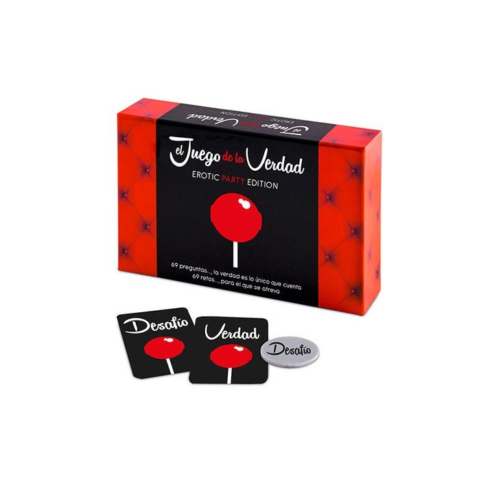 EROTIC PARTY EDITION EL JUEGO DE LA VERDAD PARA TRES O MÁS AMIGOS (ES)