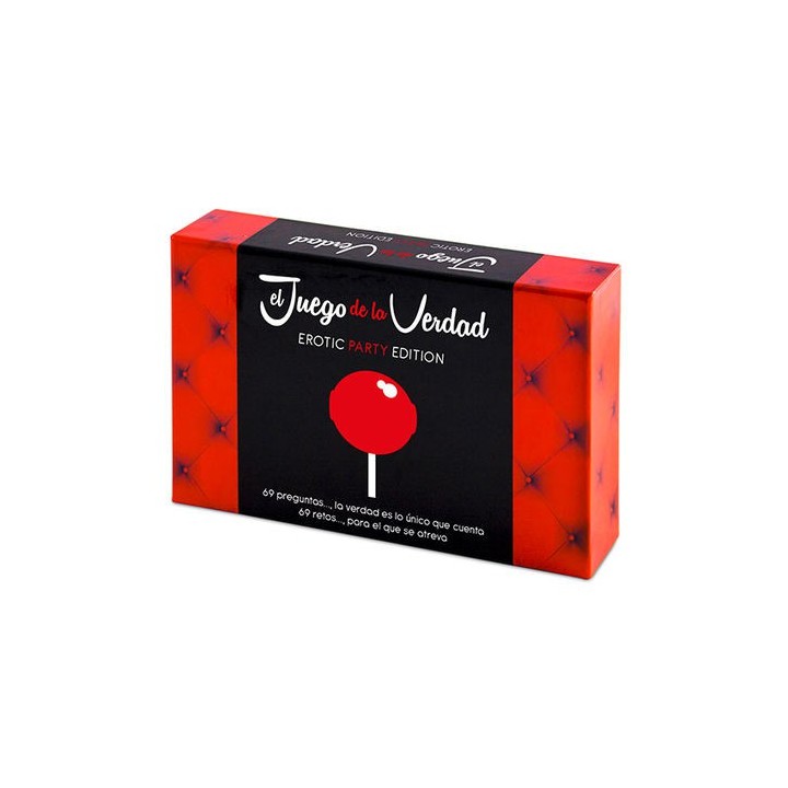 EROTIC PARTY EDITION EL JUEGO DE LA VERDAD PARA TRES O MÁS AMIGOS (ES)
