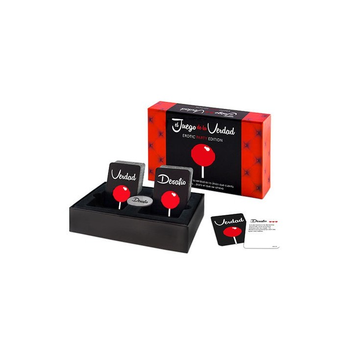 EROTIC PARTY EDITION EL JUEGO DE LA VERDAD PARA TRES O MÁS AMIGOS (ES)