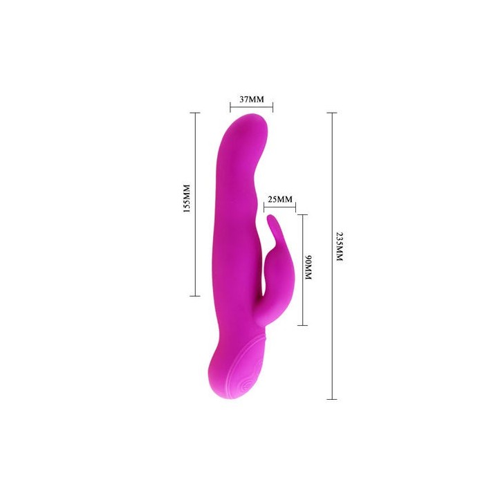 PRETTY LOVE VIBRADOR ROTADOR RECARGABLE USB