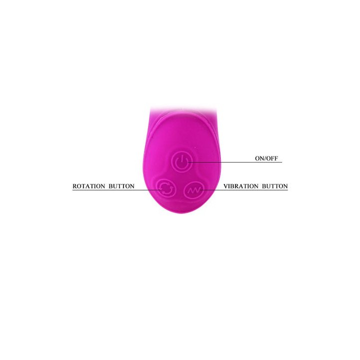 PRETTY LOVE VIBRADOR ROTADOR RECARGABLE USB