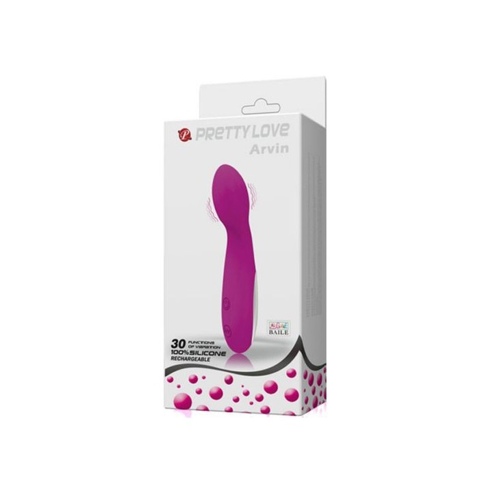 PRETTY LOVE ARVIN MINI VIBRADOR SILICONA 30 FUNCIONES