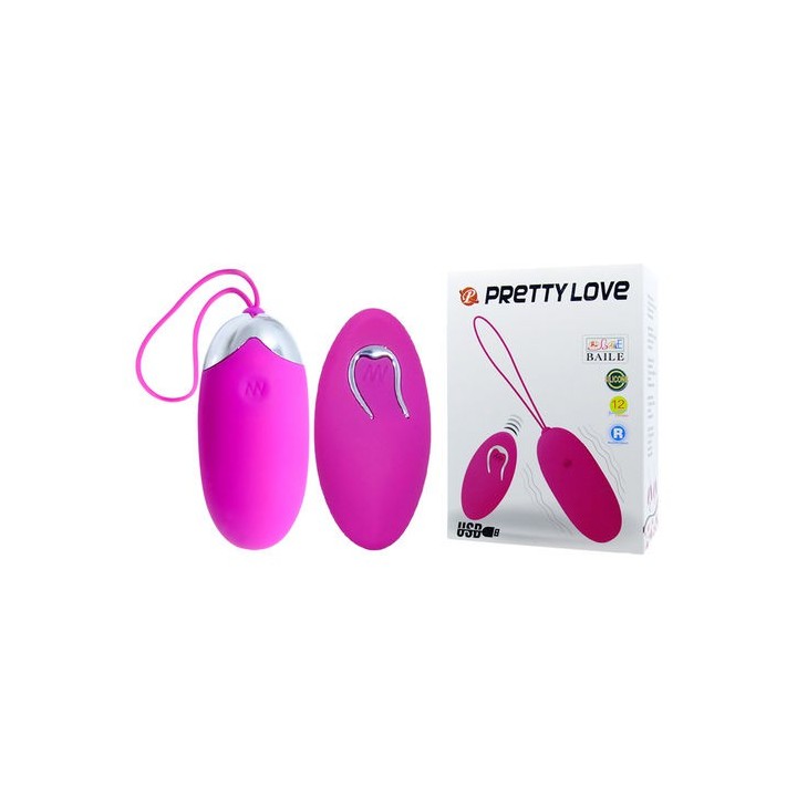 PRETTY LOVE REMOTE CONTROL EGG HUEVO VIBRADOR USB