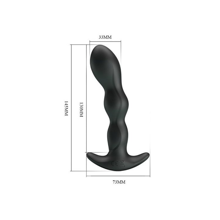 PRETTY LOVE SPECIAL ANAL MASSAGER 12 FUNCIONES DE VIBRACIÓN USB