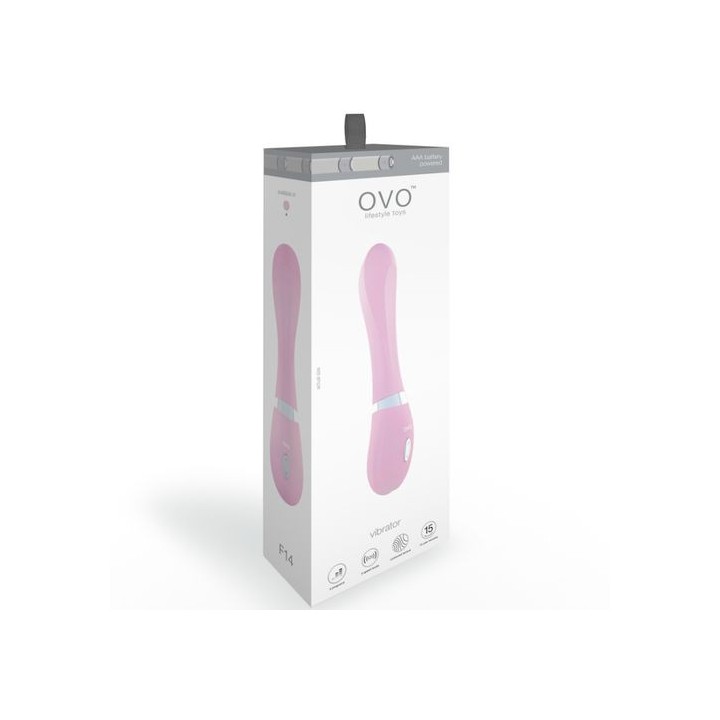 OVO F14 VIBRADOR SILICONA SUAVE