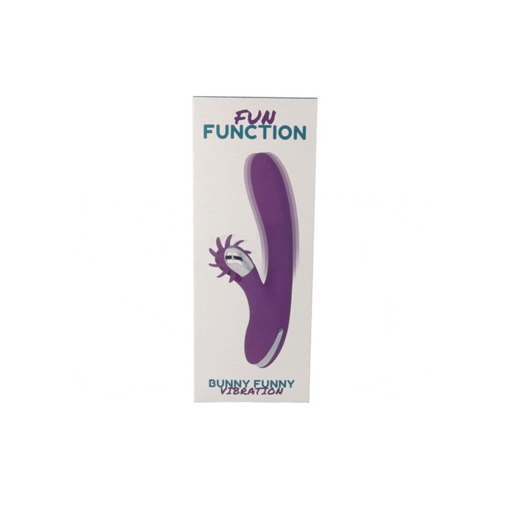 FUN FUNCTION ROTATION VIBRADOR SILICONA ROTACIÓN