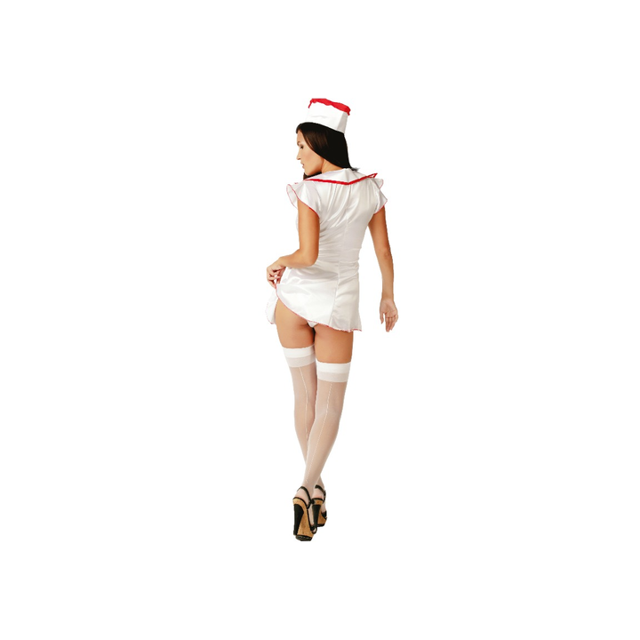 LE FRIVOLE NURSE COSTUME SET 2 PCS. ENFERMERA S/M