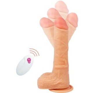 CYBER SILICOCK REMOTE CONTROL REALISTIC PENE VIBRADOR USB