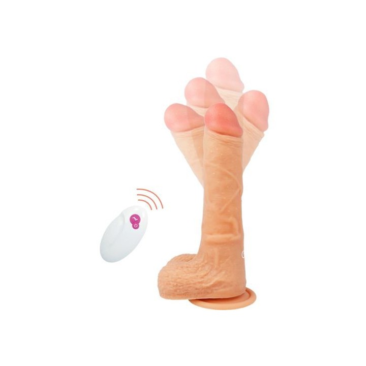 CYBER SILICOCK REMOTE CONTROL REALISTIC PENE VIBRADOR USB