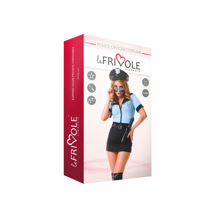 LE FRIVOLE POLICE OFFICER SET 5 PCS. DISFRAZ POLICIA S/M