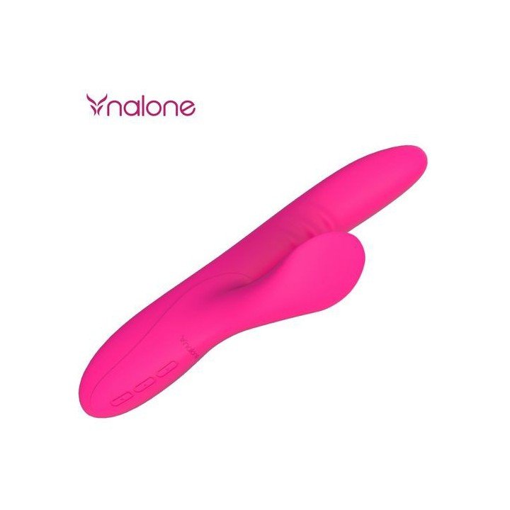 NALONE VIBRADOR RABBIT FLEXIBLE TONGUE VIBRADOR USB