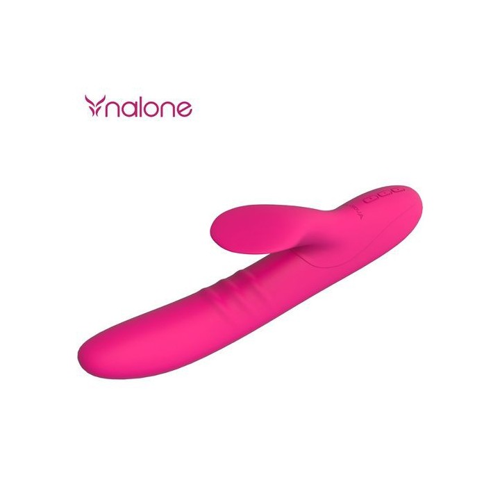 NALONE VIBRADOR RABBIT FLEXIBLE TONGUE VIBRADOR USB