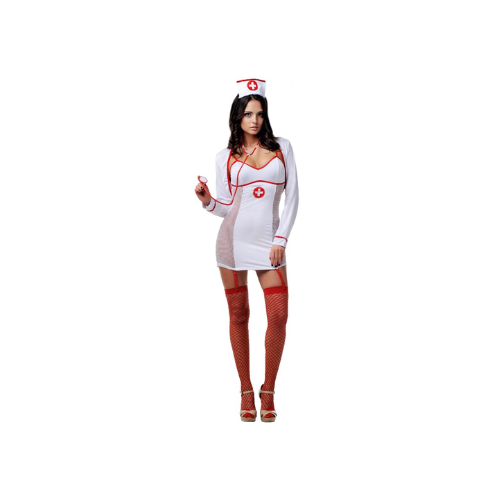 LE FRIVOLE COSTUME NURSE SET 5PCS. ENFERMERA S/M