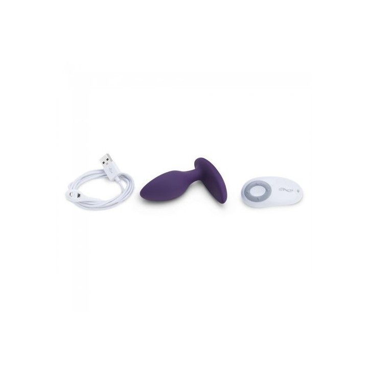 PLUG ANAL VIBRADOR SILICONA CON APP RECARGABLE USB