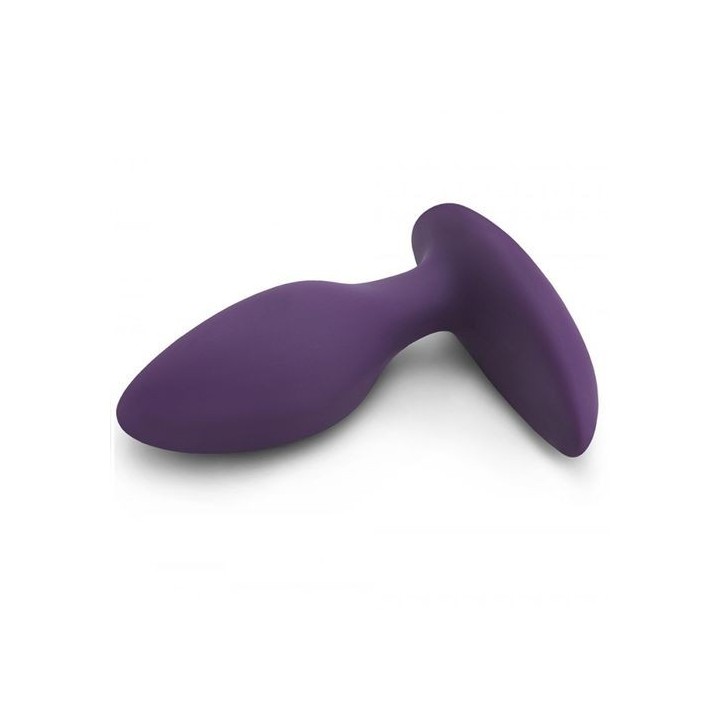 PLUG ANAL VIBRADOR SILICONA CON APP RECARGABLE USB