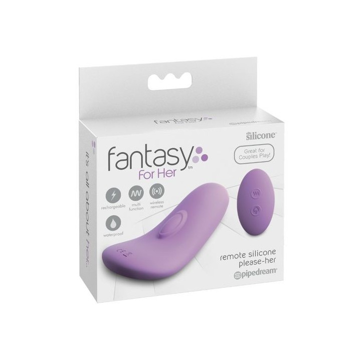 MASAJEADOR VIBRADOR CONTROL REMOTO RECARGABLE USB SILICONA
