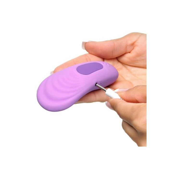 MASAJEADOR VIBRADOR CONTROL REMOTO RECARGABLE USB SILICONA