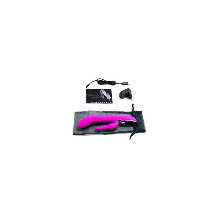 SMART PRETTY LOVE VIBRADOR SILICONA USB 24 CM