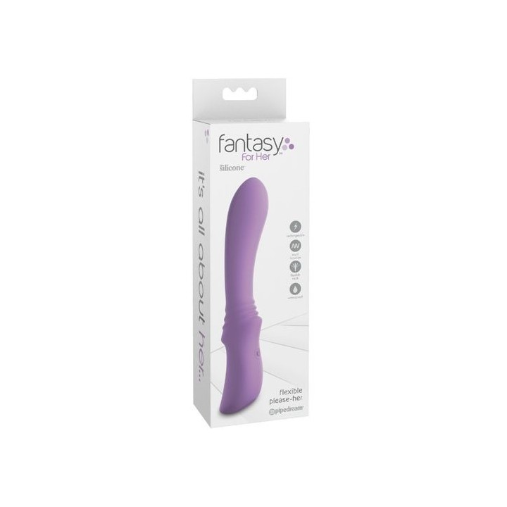 FANTASY FOR HER VIBRADOR FLEXIBLE SILICONA USB