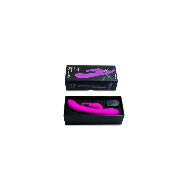 SMART PRETTY LOVE VIBRADOR SILICONA USB 24 CM