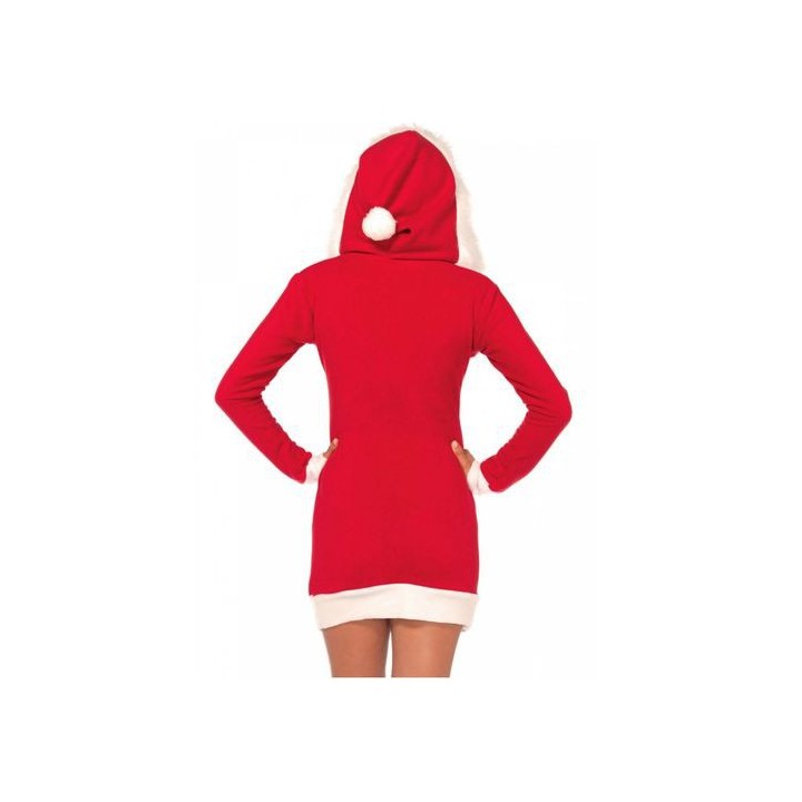 LEG AVENUE SANTA CLAUS DRESS SIZE M DISFRAZ VESTIDO SANTA T. M
