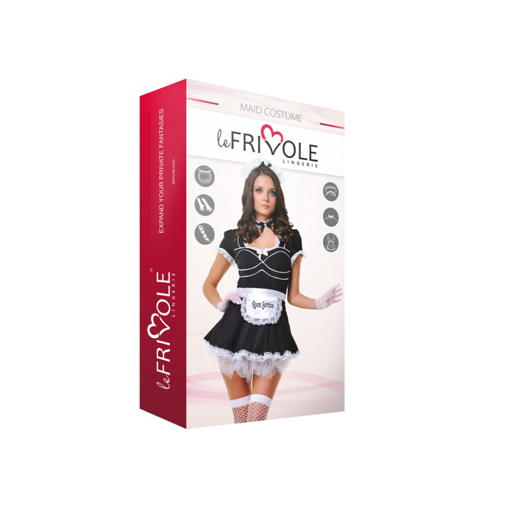 LE FRIVOLE SERVICE GIRL DISFRAZ SIRVIENTA S/M