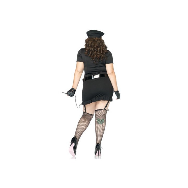 LEG AVENUE DIRTY COP PLUS SIZE DISFRAZ POLICIA T. GRANDE