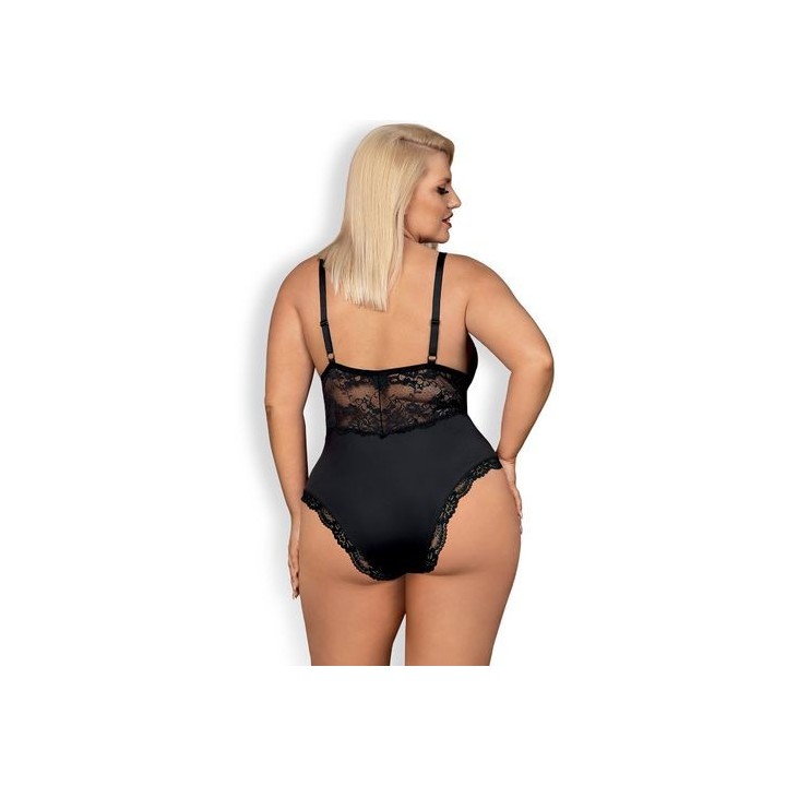 OBSESSIVE TEDDY BLACK BODY XXL