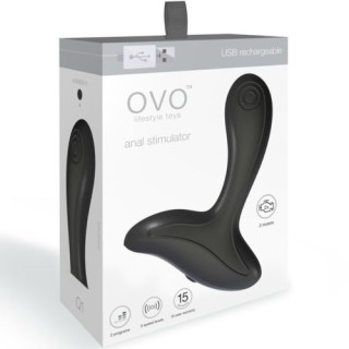 OVO ANAL STIMULATOR SILICONA RECARGABLE