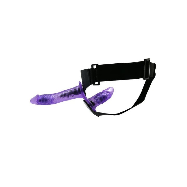 BAILE STRAP-ON DOUBLE ARNÉS VIBRADOR CON DILDO