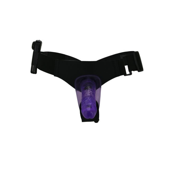 BAILE STRAP-ON DOUBLE ARNÉS VIBRADOR CON DILDO