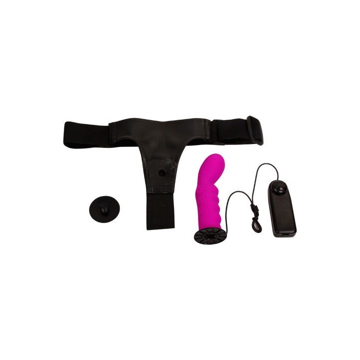 ULTRA HARNESS VIBRATOR ARNÉS VIBRADOR SILICONA