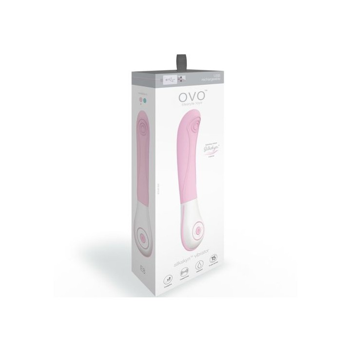 OVO VIBRADOR SILK SKIN RECARGABLE