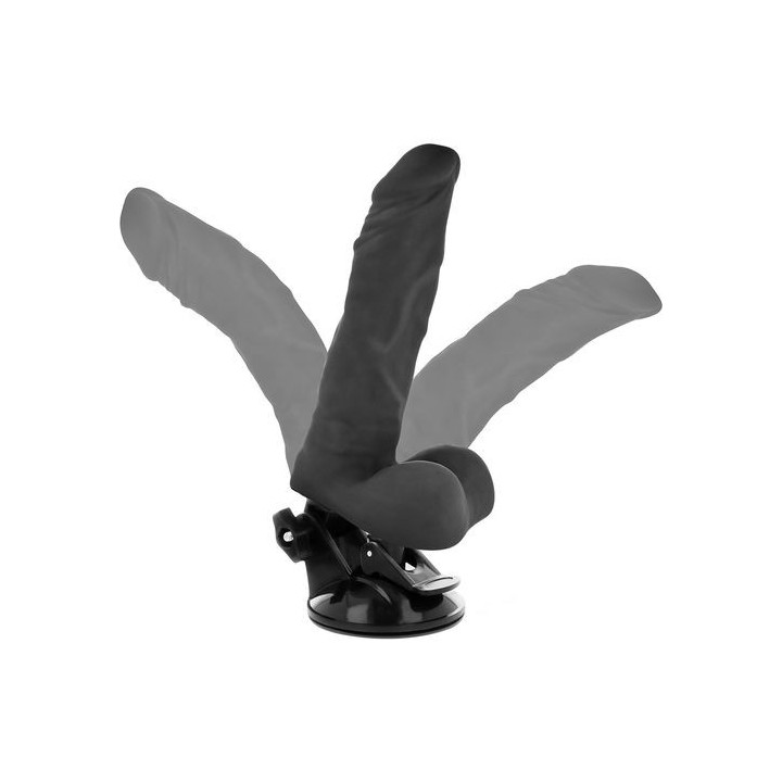 BASE COCK BENDABLE DILDO VIBRADOR ARTICULABLE 12 MODOS 21CM