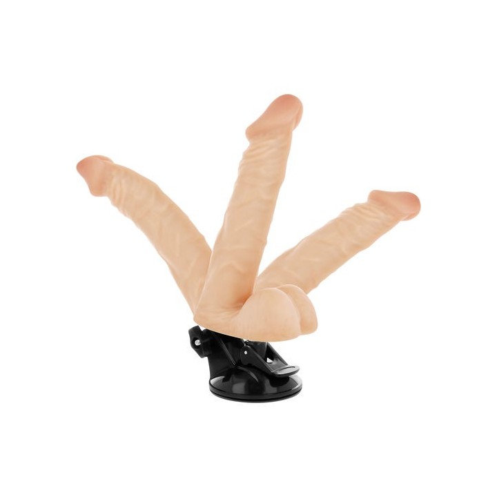 BASE COCK BENDABLE DILDO VIBRADOR ARTICULABLE 20 CM