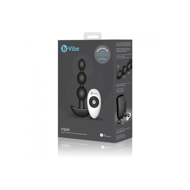 B-VIBE TRIPLET BEADS REMOTE CONTROL BOLAS ANALES