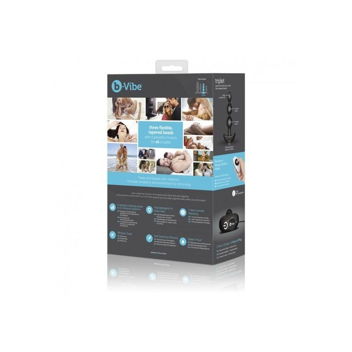 B-VIBE TRIPLET BEADS REMOTE CONTROL BOLAS ANALES