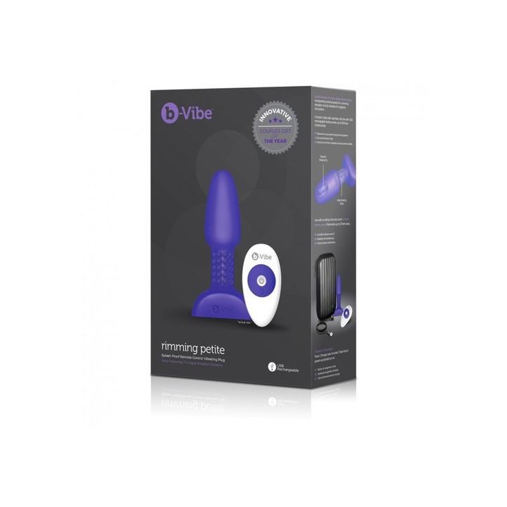 B-VIBE RIMMING PETITE REMOTE CONTROL PLUG