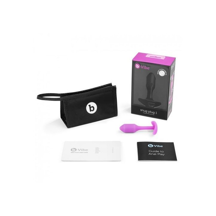 B-VIBE SNUG PLUG 1 PINK PLUG ANAL