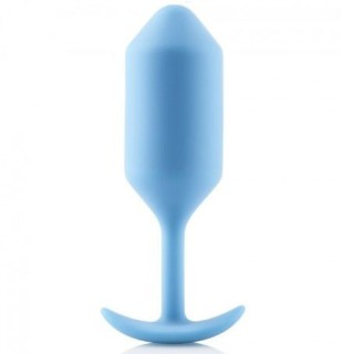 B-VIBE SNUG PLUG 3 TEAL SILICONA
